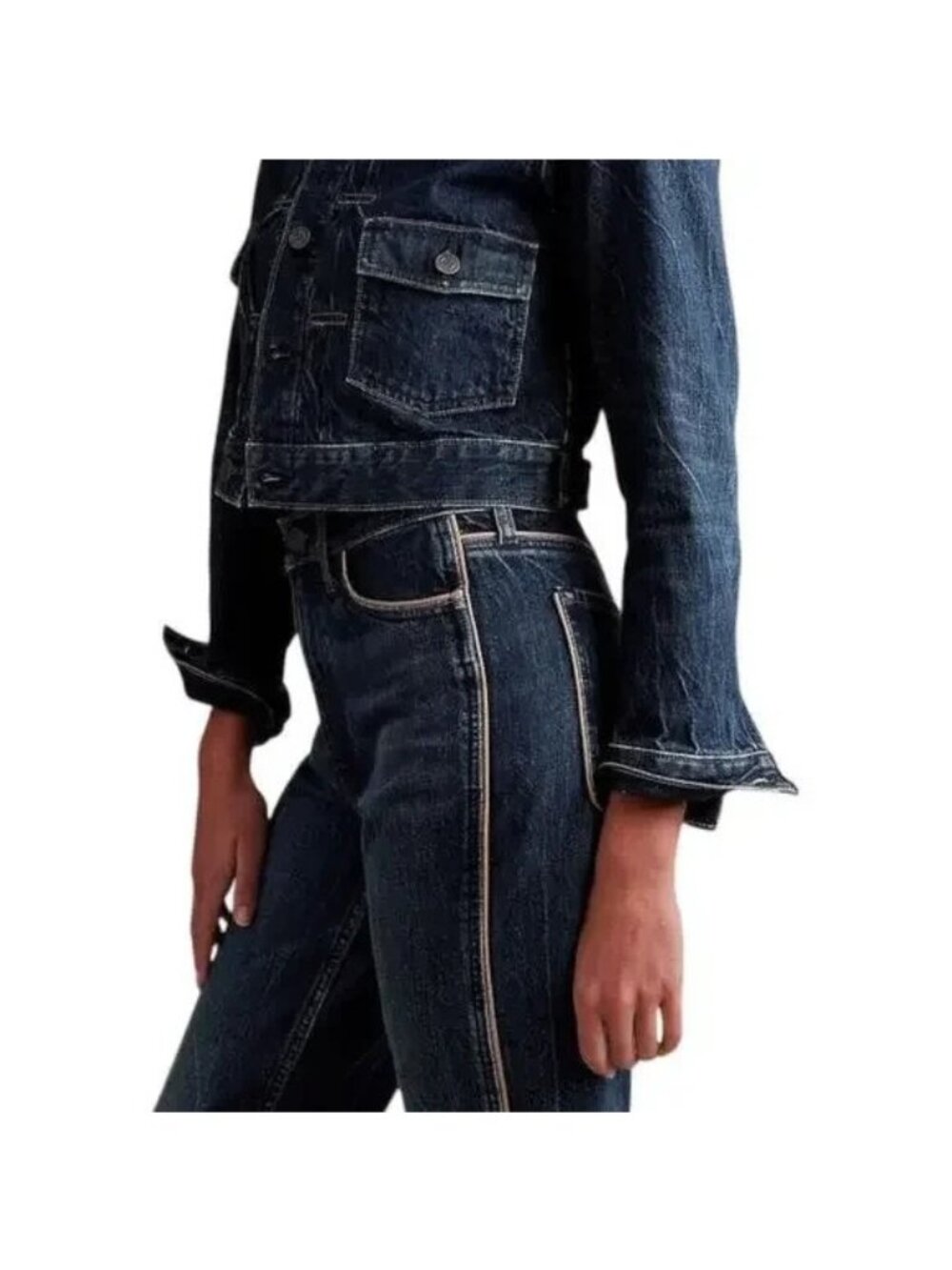 Banana Republic Roper Vintage Dark Wash Jeans 28 NWT